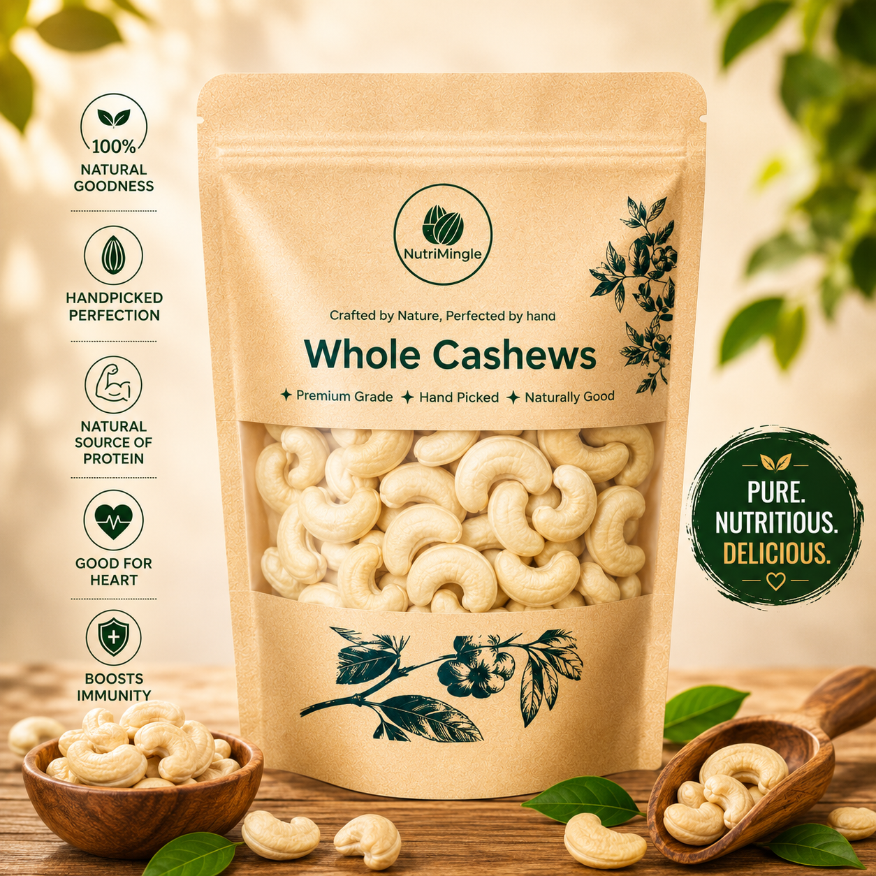 W260 Premium Cashew – 250g