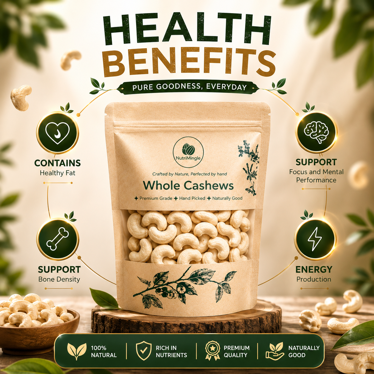 W260 Premium Cashew – 250g - Image 2